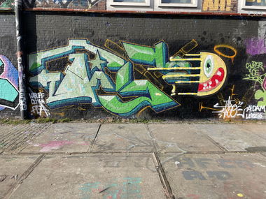 Graffiti Wall - Photo by DISOE