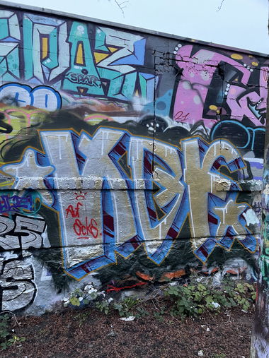 Graffiti Wall - Photo by DISOE