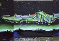 Graffiti in Leipzig - Photo by DISOE (2022)