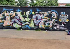 Graffiti Wall - Photo by DISOE - kbfcrew, fda (2022)