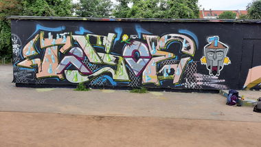 Graffiti Wall - Photo by DISOE - kbfcrew, fda (2022)