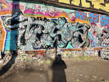 Graffiti Wall - Photo by DISOE