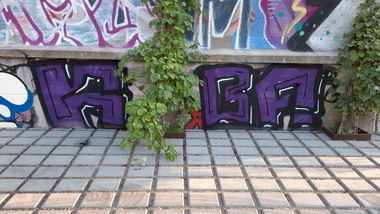 Graffiti Wall - Photo by DISOE