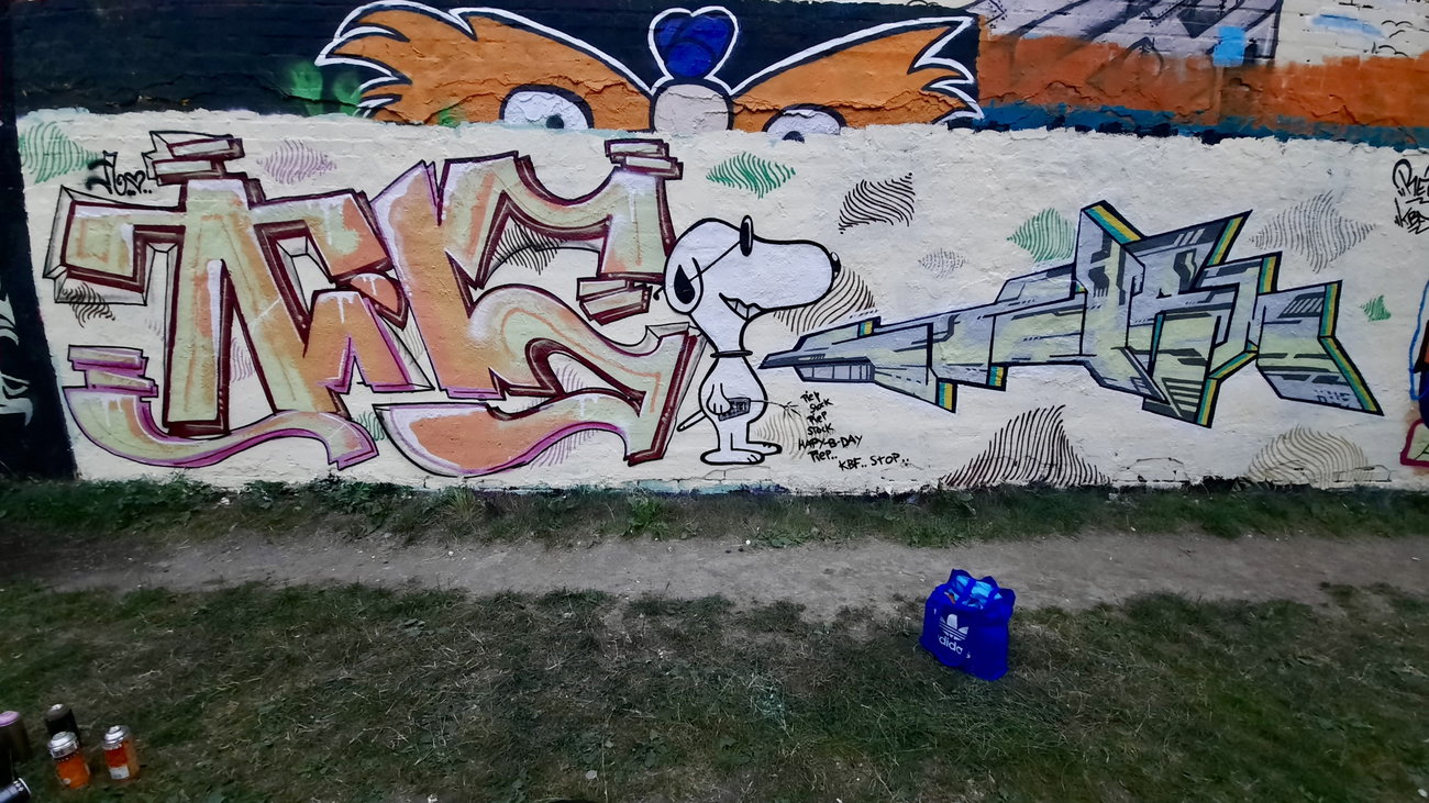 Graffiti Wall - Photo by DISOE (2020)