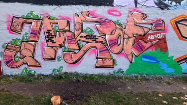 Graffiti Wall - Photo by DISOE