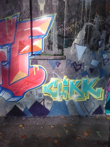 Graffiti Wall - Photo by DISOE