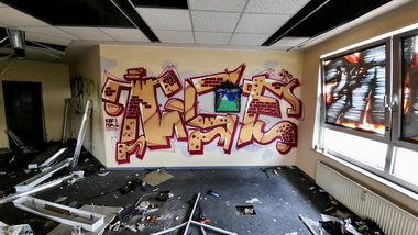 Graffiti Wall - Photo by DISOE