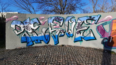 Graffiti Wall - Photo by DISOE