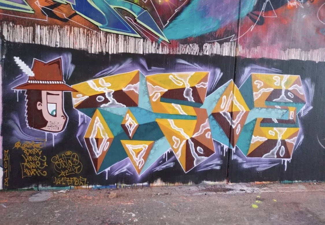 Graffiti Wall - Photo by DISOE (2018)