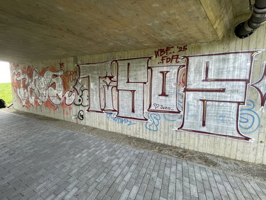 Graffiti Wall - Photo by DISOE