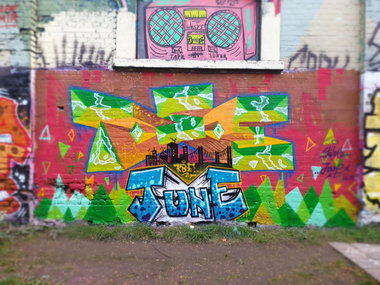 Graffiti Wall - Photo by DISOE (2019)