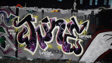Graffiti Wall - Photo by DISOE