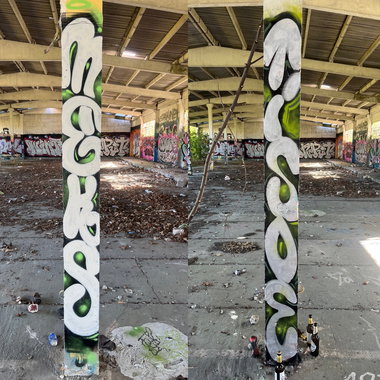 Graffiti in Leipzig - Photo by DISOE (2026)