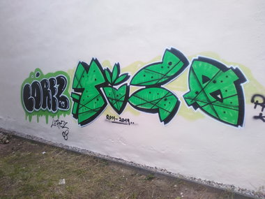 Graffiti Wall - Photo by DISOE - kbf (2019)