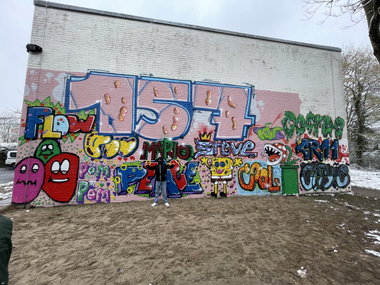 Graffiti Wall - Photo by DISOE