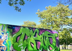 Graffiti Wall in Leipzig - Photo by DISOE (2026)
