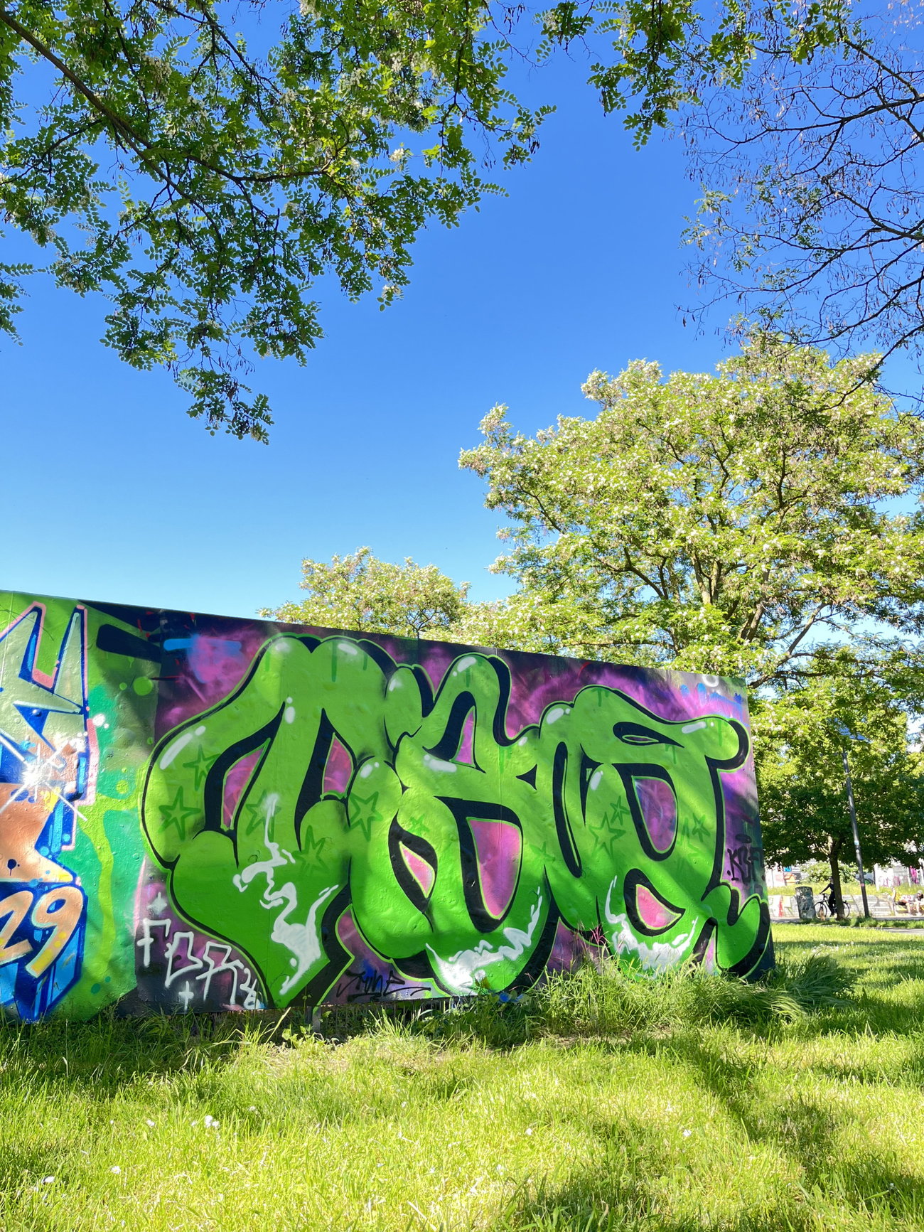 Graffiti Wall in Leipzig - Photo by DISOE (2026)