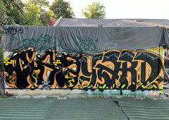 Graffiti Wall in Leipzig - Photo by DISOE (2026)