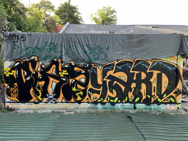 Graffiti Wall in Leipzig - Photo by DISOE (2026)