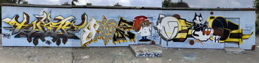 Graffiti Wall in Leipzig - Photo by DISOE - JSK (2026)