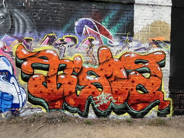 Graffiti Wall - Photo by DISOE
