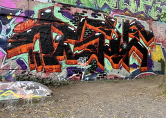 Graffiti Wall - Photo by DISOE
