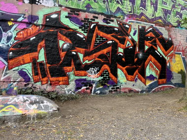 Graffiti Wall - Photo by DISOE