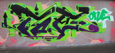 Graffiti Wall - Photo by DKO - dko, ffm, frankfurt