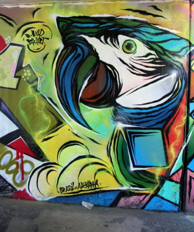 Graffiti Wall - Photo by DKO - ffm, frankfurt, ratwegskreisel (2015)
