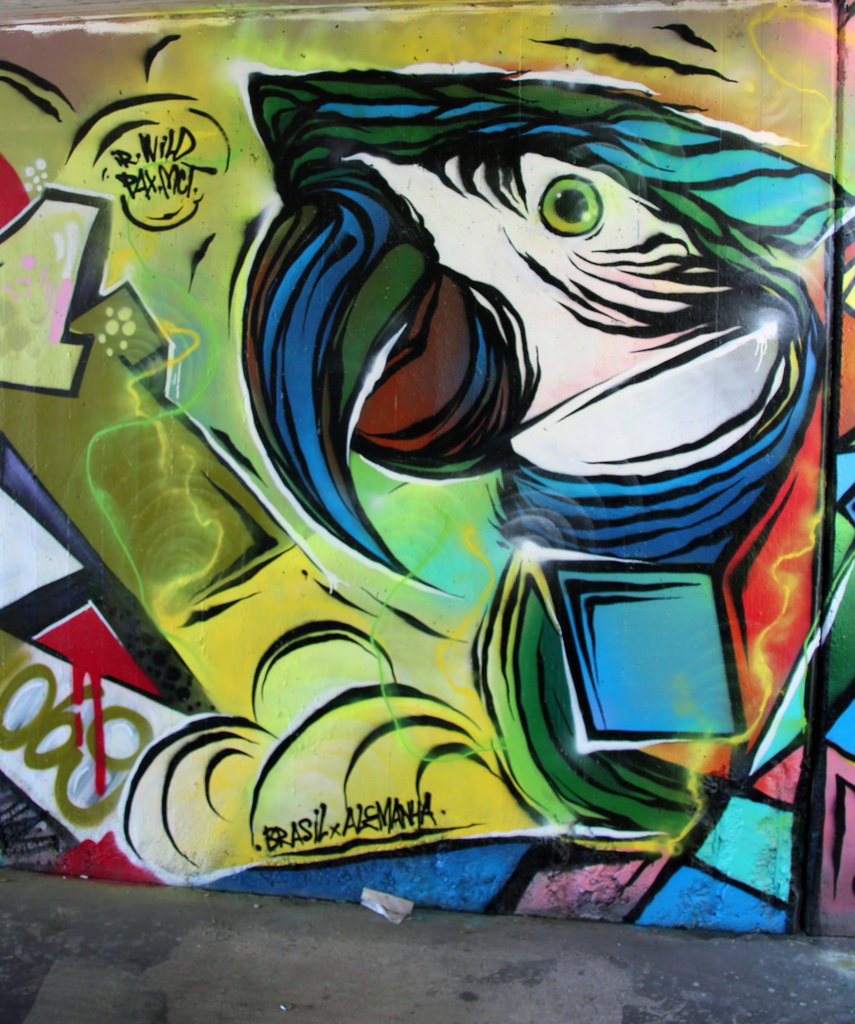 Graffiti Wall - Photo by DKO - ffm, frankfurt, ratwegskreisel (2015)