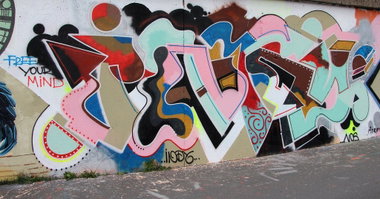 Graffiti Wall - Photo by DKO - dko, ffm, ratwegskreisel