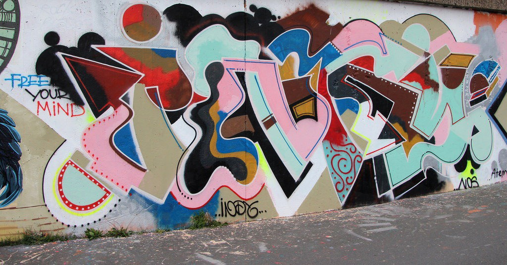 Graffiti Wall - Photo by DKO - dko, ffm, ratwegskreisel