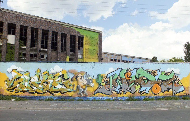 Graffiti Wall - Photo by DKO - dko, erfurt, wof