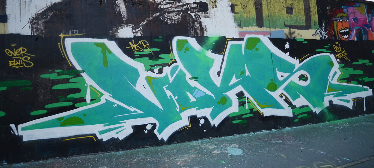 Graffiti Wall - Photo by DKO - dko, ffm, ratwegskreisel