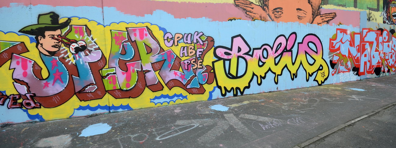 Graffiti Wall - Photo by DKO - dko, ffm, rwgskrl