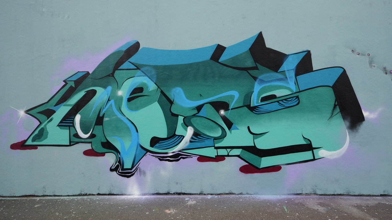Graffiti Wall - Photo by DKO - dko, ffm, ratwegskeisel