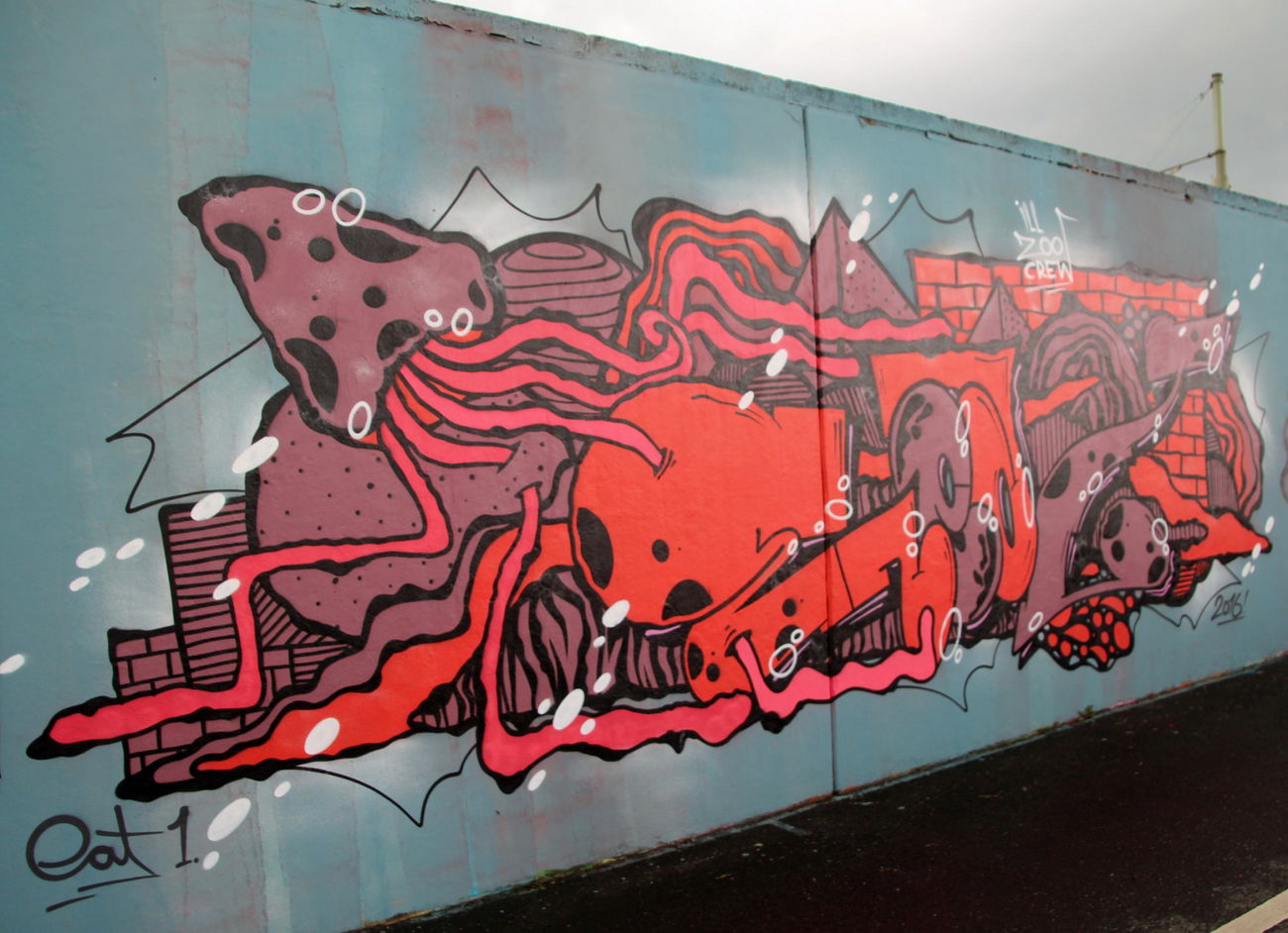 Graffiti Wall - Photo by DKO - dko, ffm, frankfurt