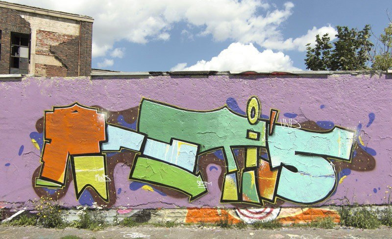Graffiti Wall - Photo by DKO - dko, erfurt, wof