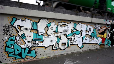 Graffiti Wall - Photo by DKO - dko, ffm, frankfurt