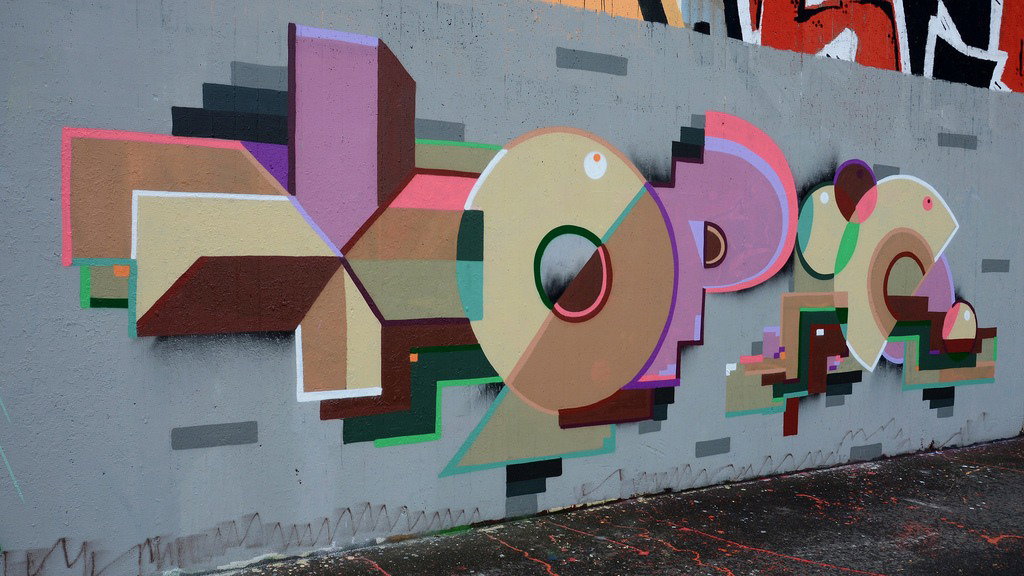 Graffiti Wall - Photo by DKO - dko, ffm, ratwegskreisel