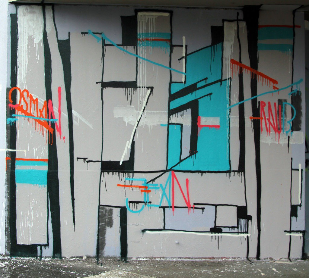 Graffiti Wall - Photo by DKO - dko, ffm, frankfurt