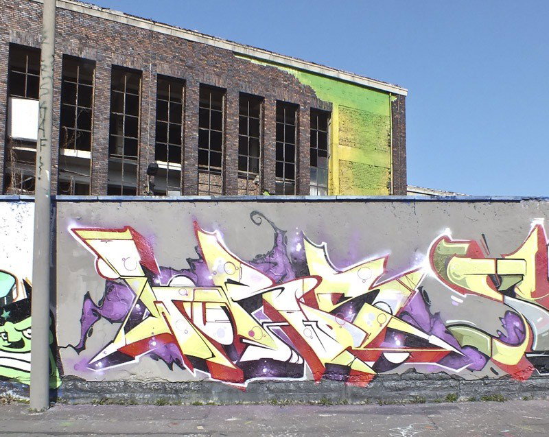 Graffiti Wall - Photo by DKO - erfurt, dko, wof