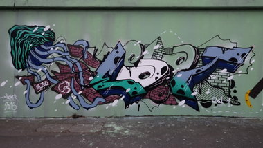 Graffiti Wall - Photo by DKO - dko, ffm, ratwegskeisel