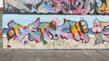 Graffiti Wall - Photo by DKO - dko, erfurt, wof
