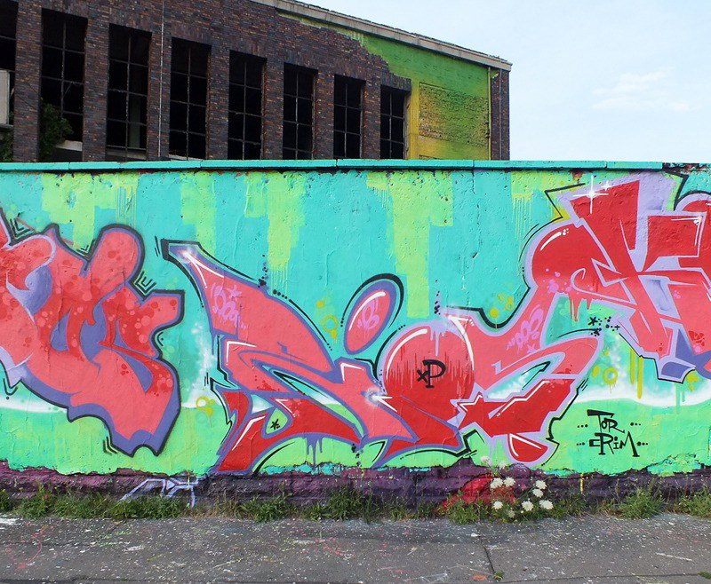Graffiti Wall - Photo by DKO - dko, erfurt, wof (2015)