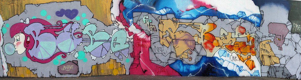 Graffiti Wall - Photo by DKO - dko, ffm, ratwegskreisel