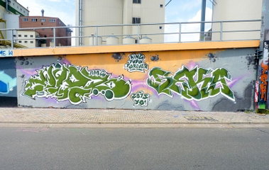 Graffiti Wall - Photo by DKO - dko, erfurt, wof (2015)