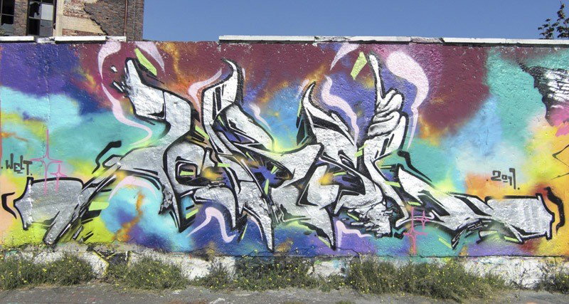 Graffiti Wall - Photo by DKO - dko, erfurt, wof