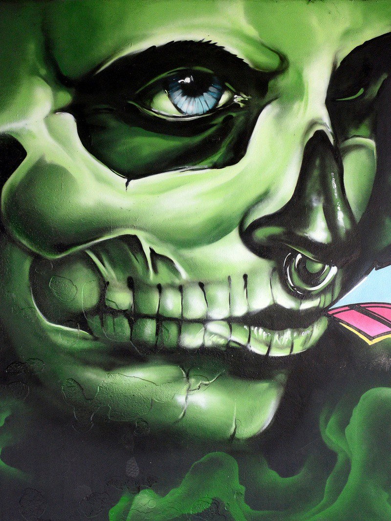 Graffiti Wall - Photo by DKO - dko, friedensbrücke, ffm