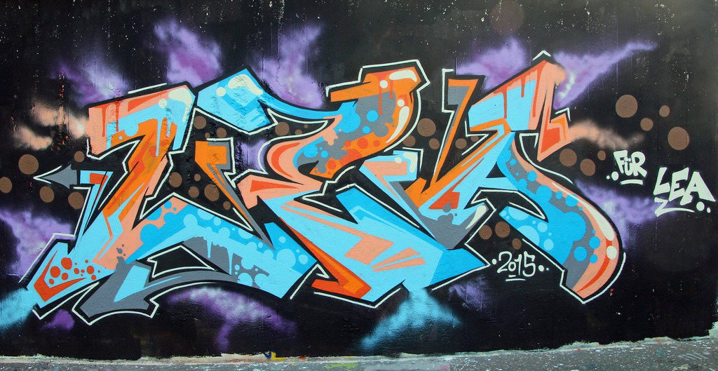 Graffiti Wall - Photo by DKO - dko, ffm, ratwegskreisel